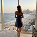 Camisola Sensual Elegante Conforto Renda Bojo