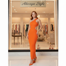 Vestido Tricot  Modal Longo