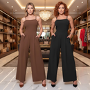 Macacão Pantalona Alça Regulável